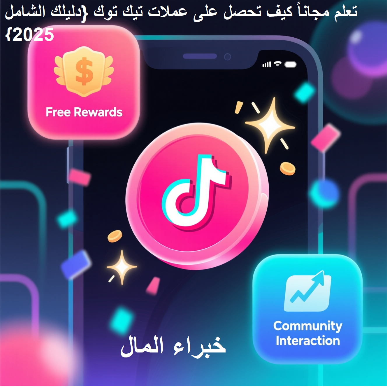 تعلم مجاناً كيف تحصل على عملات تيك توك {دليلك الشامل 2025}