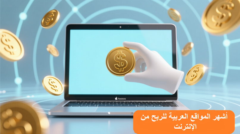 أشهر المواقع العربية للربح من الإنترنت في 2025