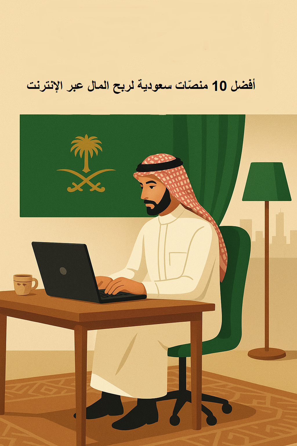 أفضل 10 منصّات سعودية لربح المال عبر الإنترنت